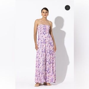 Lusana Cameron Maxi Dress size Small.  NWT